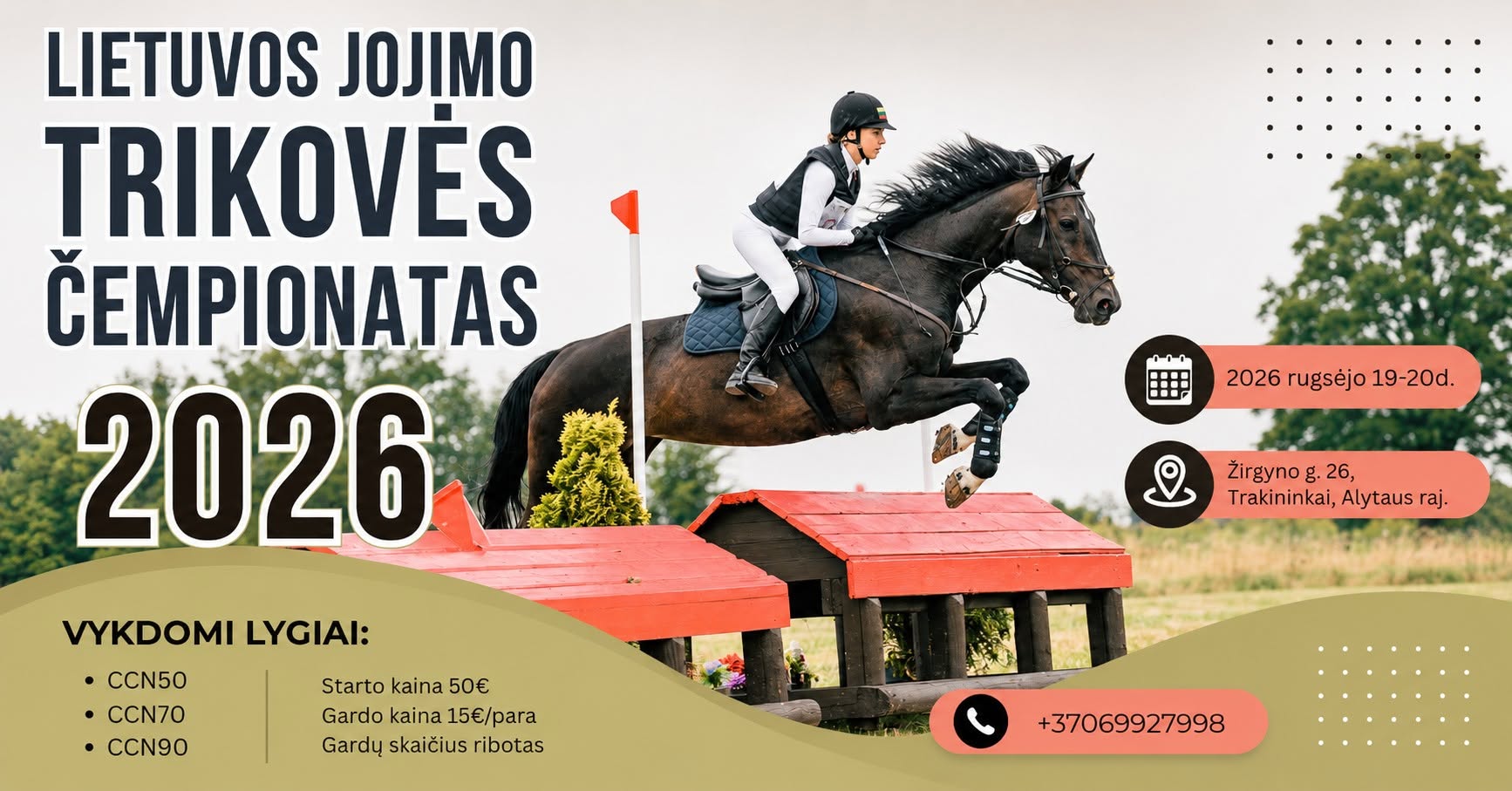 Lietuvos jojimo trikovės čempionatas 2026